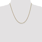 Leslie's 14K 1.8mm Flat Figaro Chain - Image 4