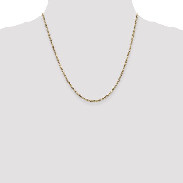 Leslie's 14K 1.8mm Flat Figaro Chain - Image 4