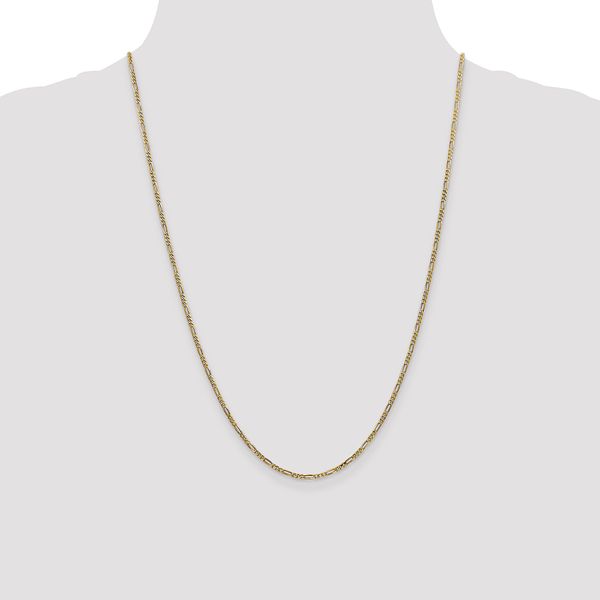 Leslie's 14K 1.8mm Flat Figaro Chain - Image 4