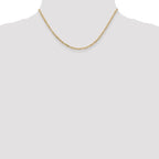 Leslie's 14K 2.25mm Flat Figaro Chain - Image 4