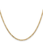 Leslie's 14K 2.25mm Flat Figaro Chain - Image 2