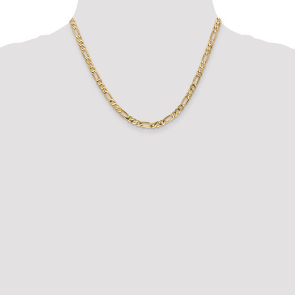 Leslie's 14K 5mm Flat Figaro Chain - Image 4