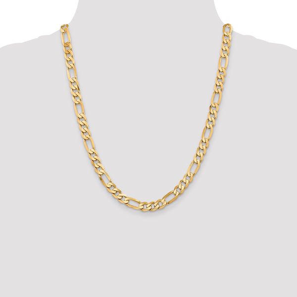 Leslie's 14K 7.5mm Flat Figaro Chain - Image 4