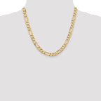 Leslie's 14K 7.5mm Flat Figaro Chain - Image 4