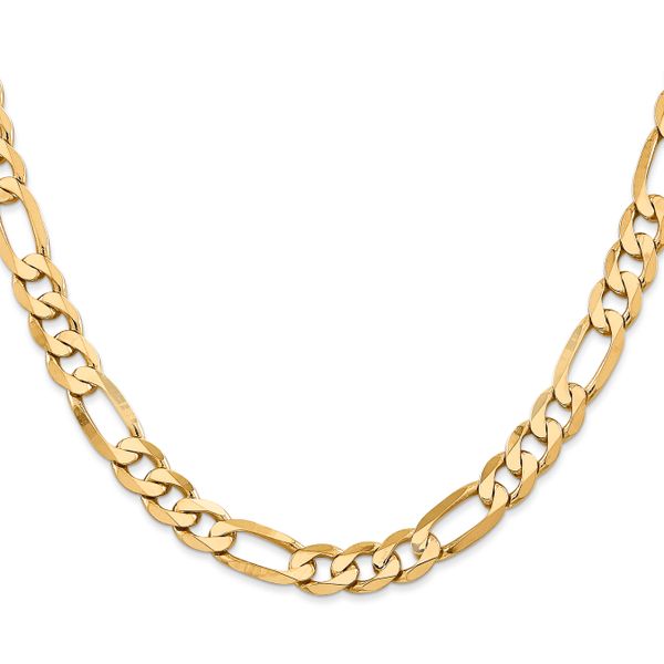 Leslie's 14K 7.5mm Flat Figaro Chain - Image 2