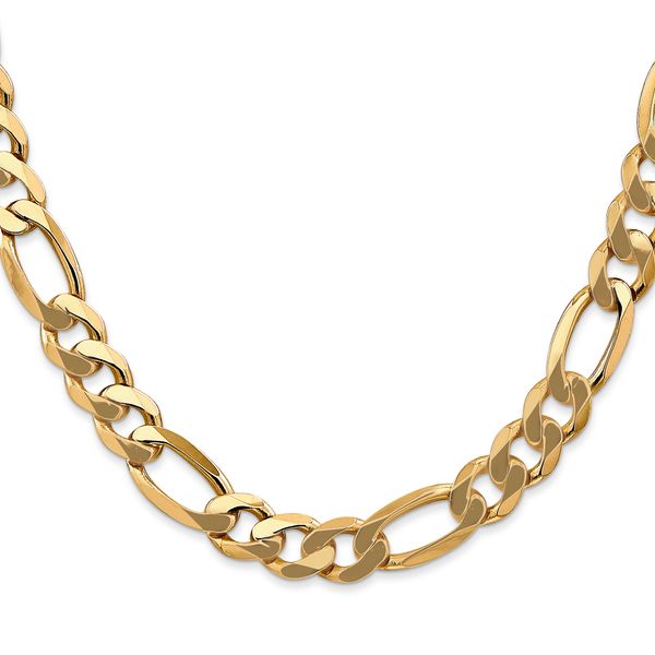 Leslie's 14K 8.75mm Flat Figaro Chain - Image 2