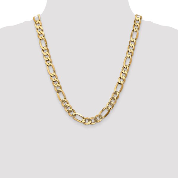 Leslie's 14K 10mm Flat Figaro Chain - Image 4