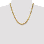 Leslie's 14K 6.1mm Flat Beveled Curb Chain - Image 4
