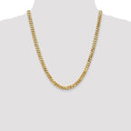 Leslie's 14K 6.1mm Flat Beveled Curb Chain - Image 4