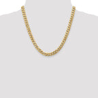 Leslie's 14K 8mm Flat Beveled Curb Chain - Image 4
