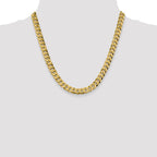 Leslie's 14K 8.75mm Flat Beveled Curb Chain - Image 4