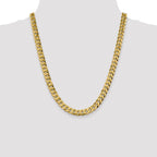 Leslie's 14K 8.75mm Flat Beveled Curb Chain - Image 4