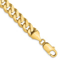 Leslie's 14K 8.75mm Flat Beveled Curb Chain