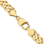 Leslie's 14K 9.5mm Flat Beveled Curb Chain - Image 3