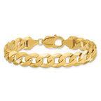 Leslie's 14K 9.5mm Flat Beveled Curb Chain - Image 3