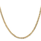 Leslie's 14K 3mm Concave Anchor Chain - Image 2
