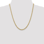 Leslie's 14K 3.75mm Concave Anchor Chain - Image 4