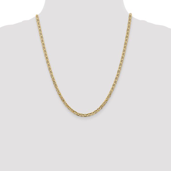 Leslie's 14K 3.75mm Concave Anchor Chain - Image 4