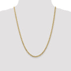 Leslie's 14K 3.75mm Concave Anchor Chain - Image 4