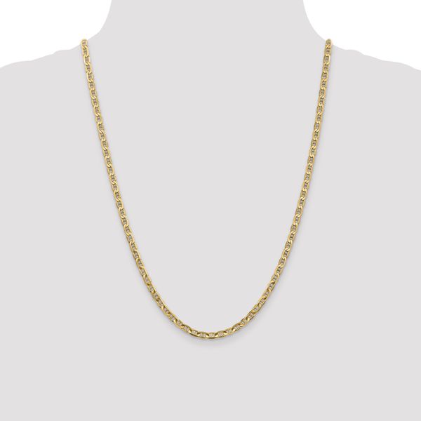 Leslie's 14K 3.75mm Concave Anchor Chain - Image 4