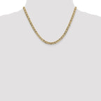 Leslie's 14K 4.5mm Concave Anchor Chain - Image 4
