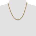 Leslie's 14K 4.5mm Concave Anchor Chain - Image 4