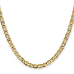 Leslie's 14K 4.5mm Concave Anchor Chain - Image 2
