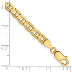 Leslie's 14K 4.5mm Concave Anchor Chain - Image 2