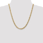 Leslie's 14K 5.25mm Concave Anchor Chain - Image 4