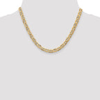 Leslie's 14K 6.25mm Concave Anchor Chain - Image 4