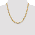 Leslie's 14K 6.25mm Concave Anchor Chain - Image 4