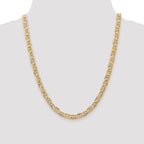 Leslie's 14K 6.25mm Concave Anchor Chain - Image 4