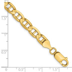 Leslie's 14K 6.25mm Concave Anchor Chain - Image 2