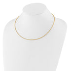 Leslie's 14K 1.5mm D/C Neckwire Necklace - Image 2