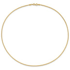 Leslie's 14K 1.5mm D/C Neckwire Necklace - Image 3