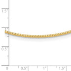 Leslie's 14K 1.5mm D/C Neckwire Necklace - Image 4