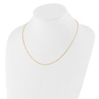 Leslie's 14K Adjustable 1mm D/C Box Chain - Image 3