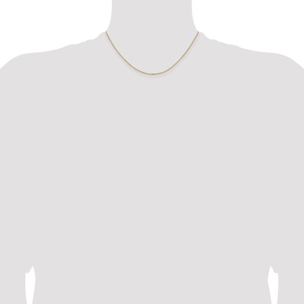 Leslie's 14K 1.05mm D/C Cable Chain - Image 4