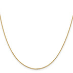 Leslie's 14K 1.05mm D/C Cable Chain - Image 2
