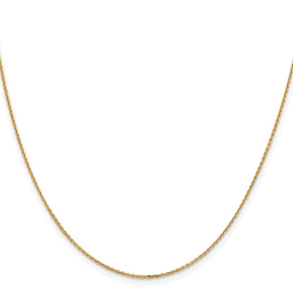 Leslie's 14K 1.05mm D/C Cable Chain - Image 2