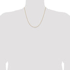 Leslie's 14K 1.05mm D/C Cable Chain - Image 4