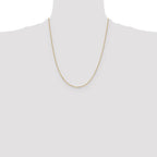 Leslie's 14K 1.05mm D/C Cable Chain - Image 4