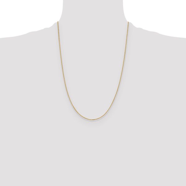 Leslie's 14K 1.05mm D/C Cable Chain - Image 4