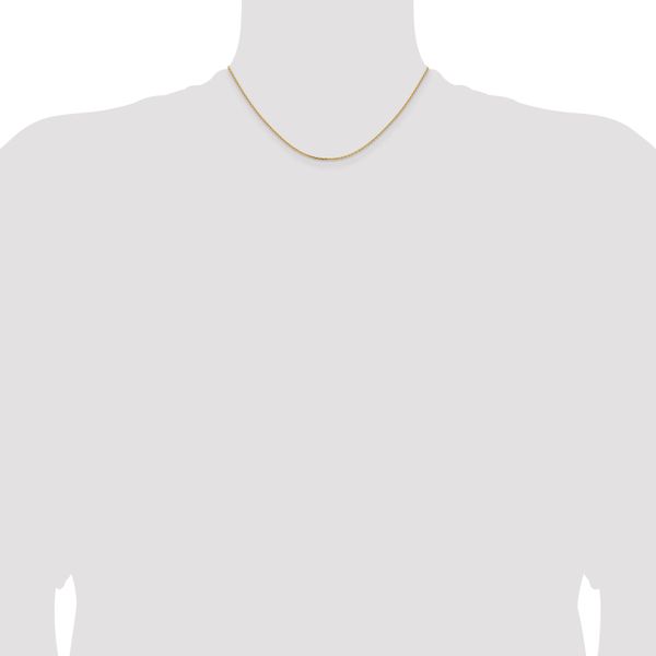 Leslie's 14K 1.4mm D/C Cable Chain - Image 4