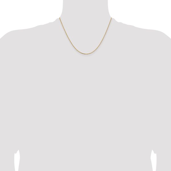 Leslie's 14K 1.4mm D/C Cable Chain - Image 4