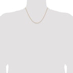 Leslie's 14K 1.4mm D/C Cable Chain - Image 4