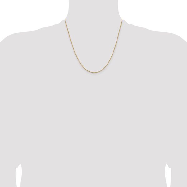 Leslie's 14K 1.4mm D/C Cable Chain - Image 4