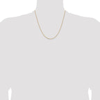 Leslie's 14K 1.4mm D/C Cable Chain - Image 4