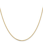 Leslie's 14K 1.4mm D/C Cable Chain - Image 2
