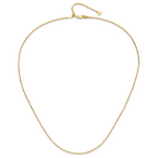 Leslie's 14K Adjustable 1.3mm Flat Cable Chain - Image 4
